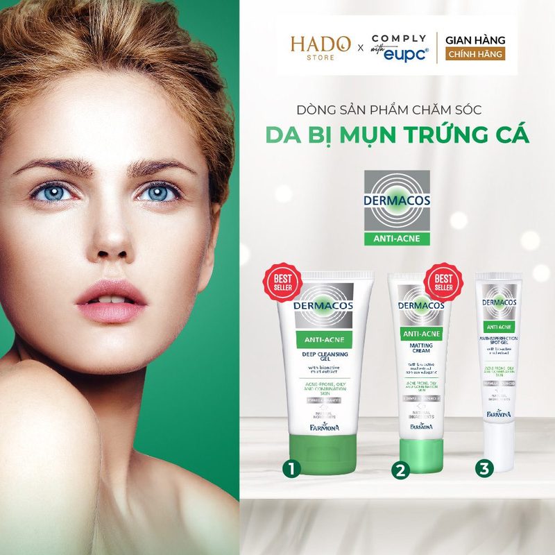 Gel chấm mụn chứa bùn hoạt tính Farmona Dermacos Anti-Acne 15ml - ảnh 5